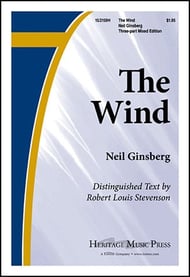 The Wind Three-Part Mixed choral sheet music cover Thumbnail